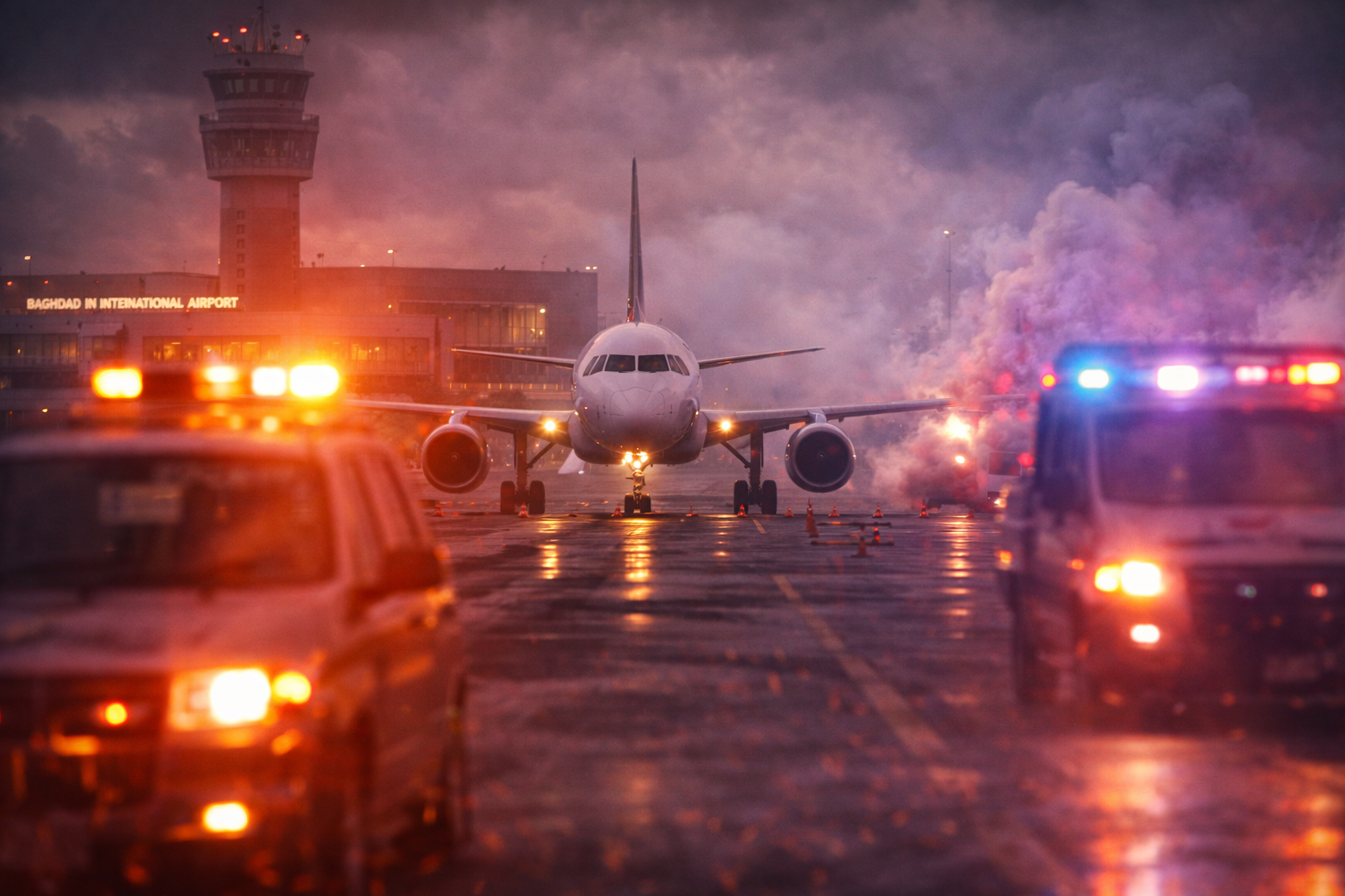 خبر عاجل شلل تام في مطار بغداد الدولي: عطل مفاجئ يوقف الرحلات ويثير فوضى